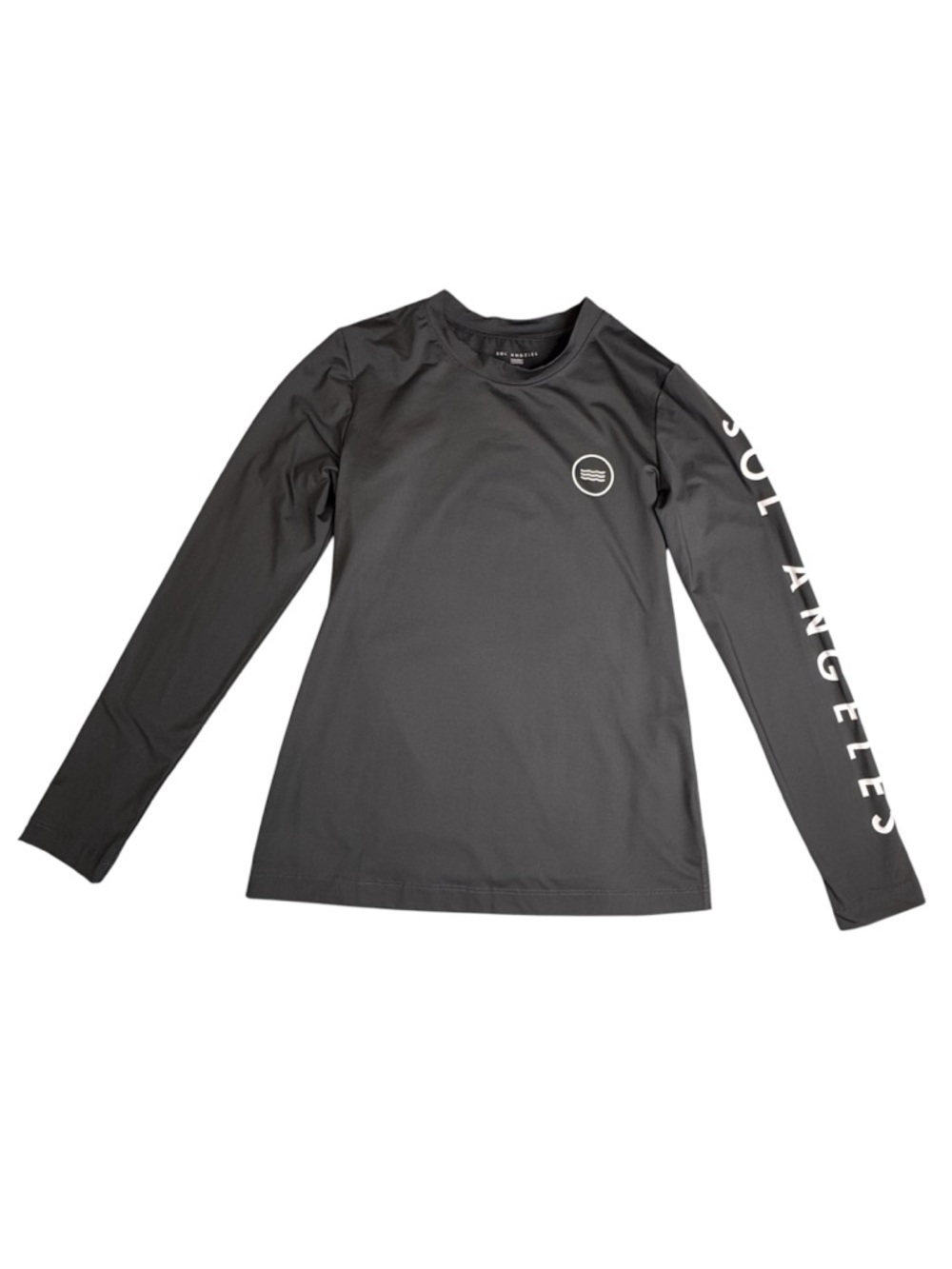 Sol Angeles Black Long Sleeves Rash guard UPF 50+ Sun Protection Size S